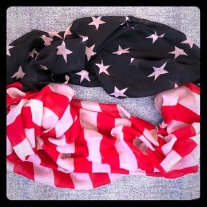 American Flag Infinity Scarf